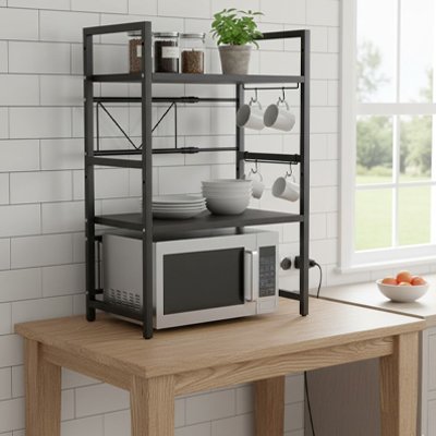 Etagere pour micro onde