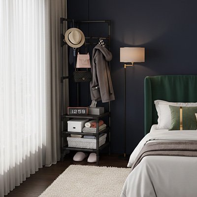 Porte manteau sur pied 