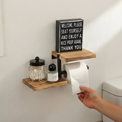 Porte papier toilette 