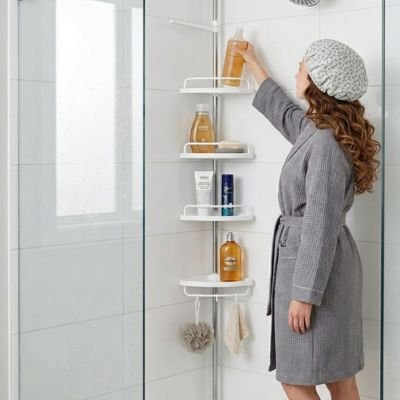 Étagère de douche télescopique 