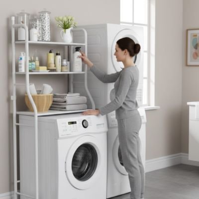 Étagère machine à laver 