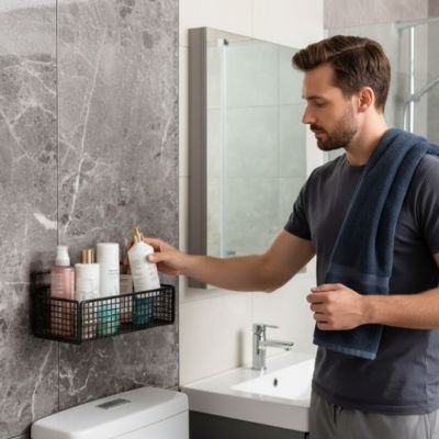 Étagère salle de bain 