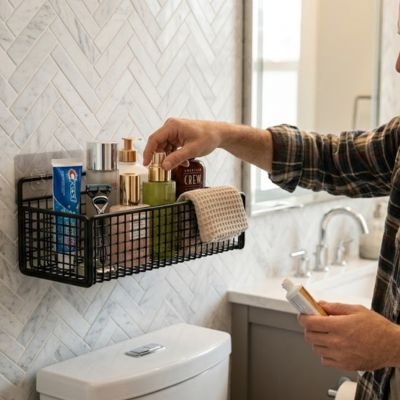 Étagère salle de bain 